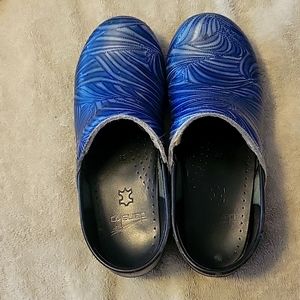 Dansko leather clogs